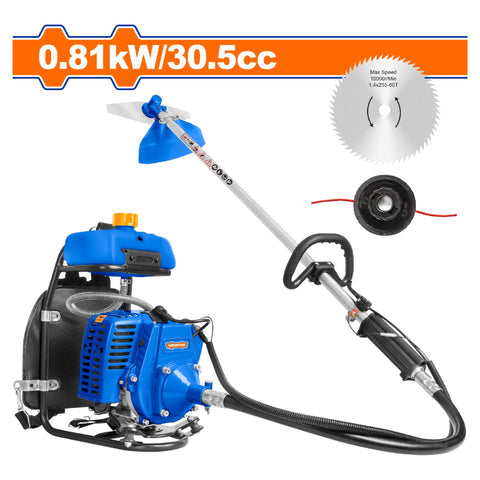 [SKUIMG]WGM2A30|DESMALEZADORA WIRA DE ESPALDA MOCHILA MOTOR 2 TIEMPOS GASOLINA 0.81 KW (0.60HP) 30.5CC DESBROZADORA