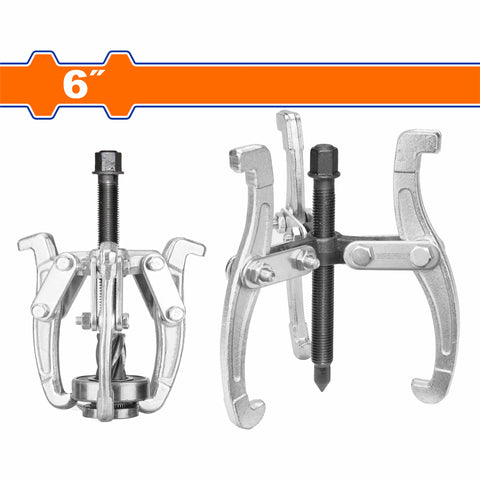 [SKUIMG]WGP3A06|WGP3A06.jpg|EXTRACTOR DE 3 MANDIBULAS 6". TRATAMIENTO TERMICO. GALVANIZADO. EXTRACTOR DE TRES GARRAS. DE RODAMIE
