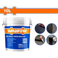 [SKUIMG]WGQ3T10|WGQ3T10.jpg|SELLADOR A PRUEBA DE AGUA 10L. IDEAL PARA MARCOS DE VENTANAS, PANELES DE VIDRIO. EVITA GRIETAS.