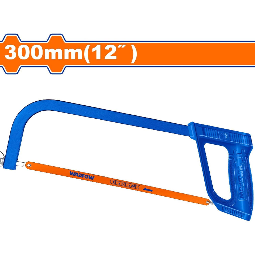 [SKUIMG]WHF3138|WHF3138.jpg|SEGUETA PARA METAL DE 300MM(12"). INCLUYE 1 HOJA DE SIERRA. MANGO ERGONÓMICO.