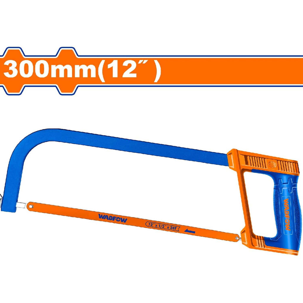 [SKUIMG]WHF3168|WHF3168.jpg|SEGUETA INDUSTRIAL MANGO AJUSTABLE 12" PARA TRABAJO PESADO. INCLUYE 1 HOJA DE SIERRA.