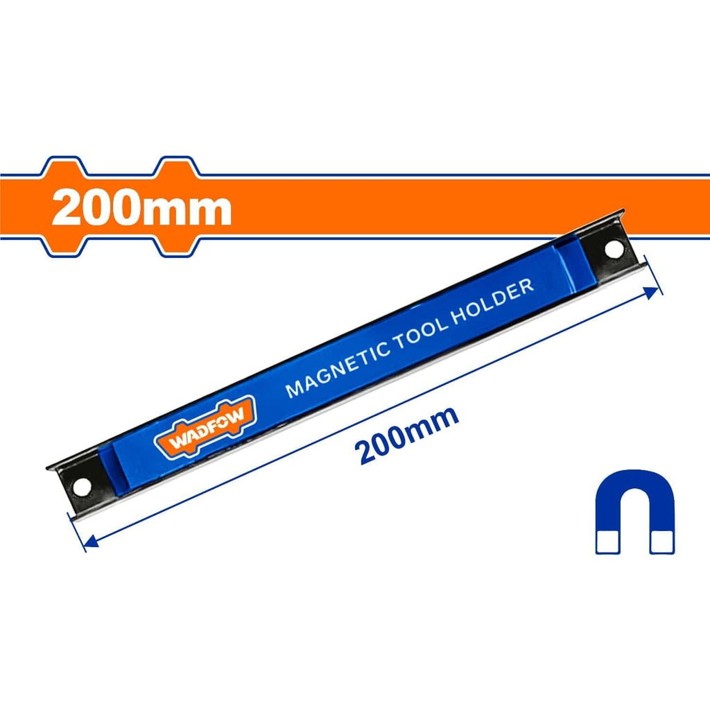 [SKUIMG]WHH1608|WHH1608.jpg|MARCO ORGANIZADOR MAGNÉTICO PARA HERRAMIENTAS 8" TRACCIÓN: 8KG. USO: LLAVES, DESTORNILLADORES.