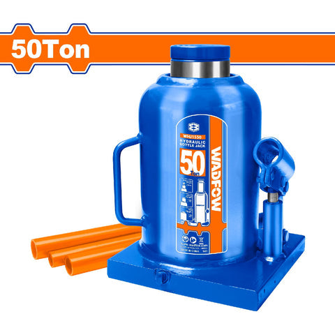 [SKUIMG]WHJ1550|GATO HIDRÁULICO BOTELLA DE 50 TON. ALT. MIN: 230MM. ALT. ELEVACIÓN: 130MM.