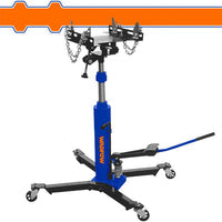 [SKUIMG]WHJ2Q05|WHJ2Q05.jpg|GATO HIDRÁULICO PARA ELEVACIÓN DE TRANSMISIONES, MOTOR Y LA TRANSMISIÓN CON RUEDAS. CAP. 0. 5 TON