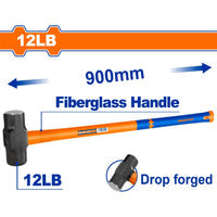 [SKUIMG]WHM4312|WHM4312.jpg|MAZO 5KG. MANGO FIBRA VIDRIO. TRATAMIENTO TERMICO. ACERO #45 LONG: 900MM. DEMOLER DEMOLEDOR