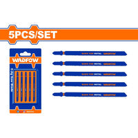 [SKUIMG]WJB318A|WJB318A.jpg|HOJAS PARA SIERRA BASICO PARA METAL. 110MM. 21(TPI) HSS. DIENTES FRESADOS Y ONDULADOS. 5 PIEZAS.