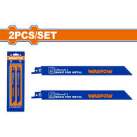 [SKUIMG]WJT1122BF|HOJAS DE SIERRA SABLE PARA METAL. 225MM(9") 14TPI-BIM-FRESADO. SET DE 2 PIEZAS.