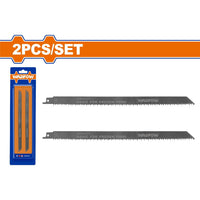 [SKUIMG]WJT1208|HOJAS DE SIERRA SABLE PARA ALIMENTOS CONGELADOS 300MM(12")8TPI. MATERIAL: INOXIDABLE.