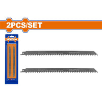 [SKUIMG]WJT1211K|WJT1211K.jpg|HOJAS DE SIERRA SABLE PARA ALIMENTOS CONGELADOS 300MM(12") 3TPI. MATERIAL: INOXIDABLE.