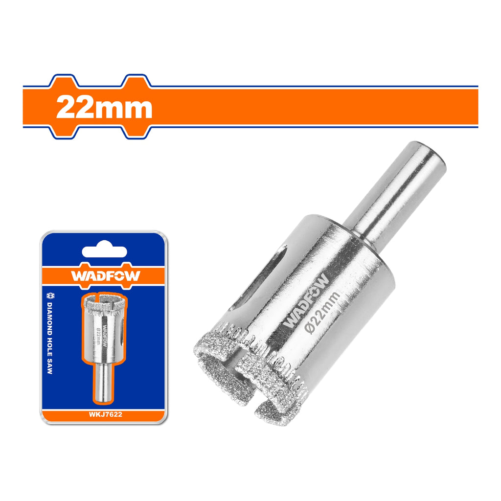 [SKUIMG]WKJ7622|BROCAS CIRCULARES DIAMANTADAS PARA PIEDRA Y CERAMICA. CORTE CON AGUA: 25MM. SIERRA DE PERFORACION