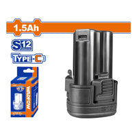 [SKUIMG]WLBS5150|BATERIA 12V WADFOW . LITIO 1.5 AH. COMPATIBLE CON MÚLTIPLES HERRAMIENTAS. PUERTO DE CARGA: USB-C
