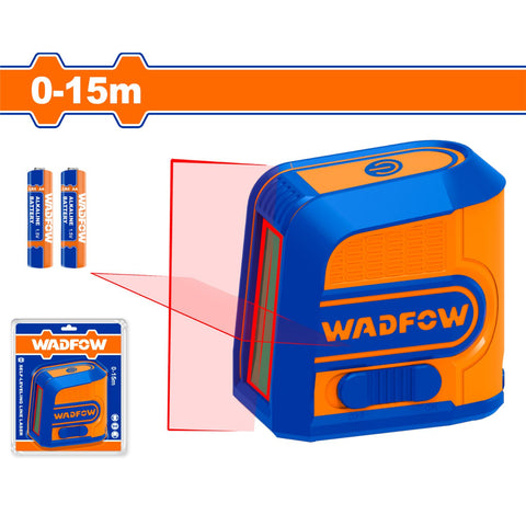 [SKUIMG]WLE1M03|NIVEL LASER DE LINEA AUTONIVELANTE ROJO. RANGO DE TRABAJO:0-15M. PRECISION DE LINEA: 2 MM A 5 M NIVE