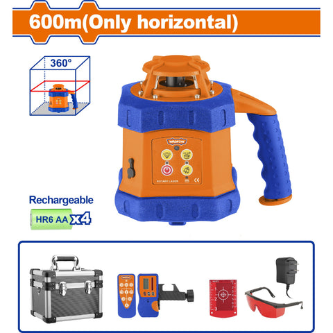 [SKUIMG]WLE6B01|NIVEL LASER DE LINEA AUTONIVELANTE ROTATIVO APLICACION: SOLO HORIZONTAL RANGO DE TRABAJO: 600M PRECI