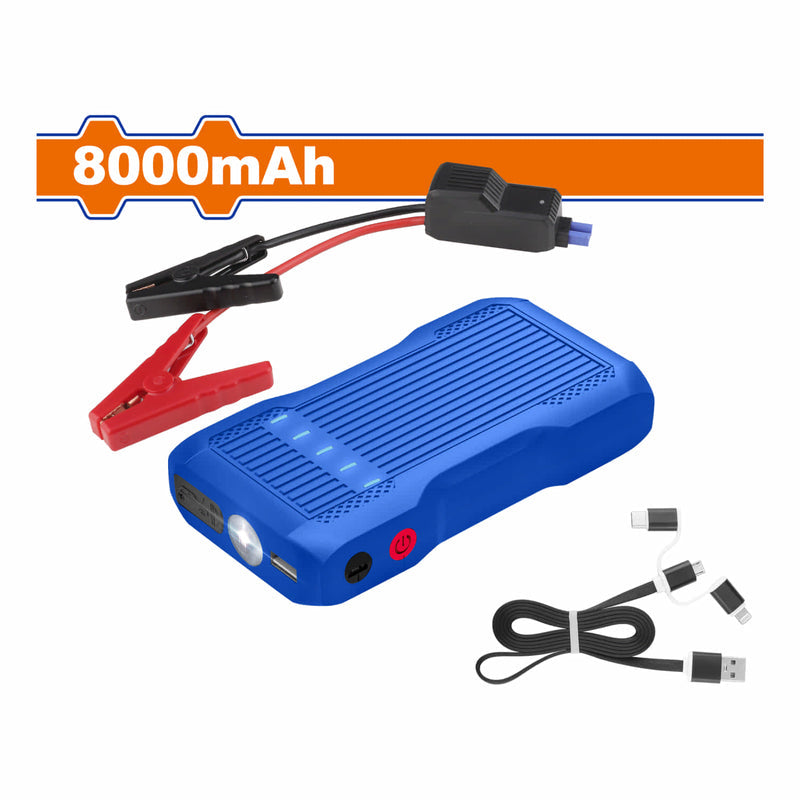 [SKUIMG]WLY1508|ARRANCADOR JUMPER DE IONES DE LITIO 5V CAPAC. 8000MAH. IDEAL PARA MOTO