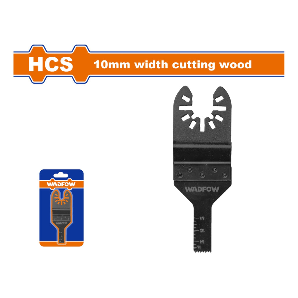 [SKUIMG]WMA1K10|CUCHILLA PARA SIERRA OSCILANTE DE HCS 10X40MM. CORTE EN MADERA. DIENTES FRESADOS.