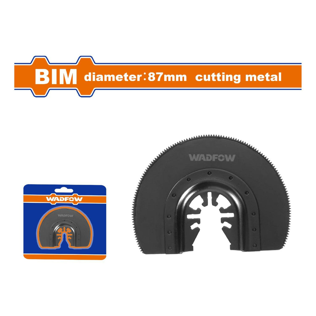 [SKUIMG]WMA4K87|CUCHILLA PARA SIERRA OSCILANTE BI-METAL.CORTA METAL. DIAMETRO:87MM. DISENO SEMI-CIRCULO. SIERRA OSCI