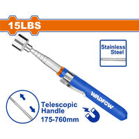 [SKUIMG]WME1615|LEVANTADOR MAGNÉTICO TELESCÓPICO 15 LBS. LONG: 175-760MM. ACERO INOXIDABLE.