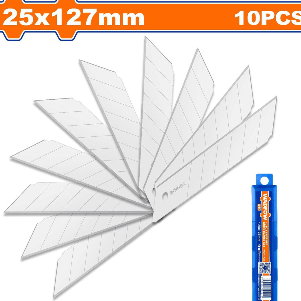 [SKUIMG]WMK1K25|CUCHILLAS 10 PIEZAS. TAMAÑO 25X127MM. PARA EXACTOS. JUEGO
