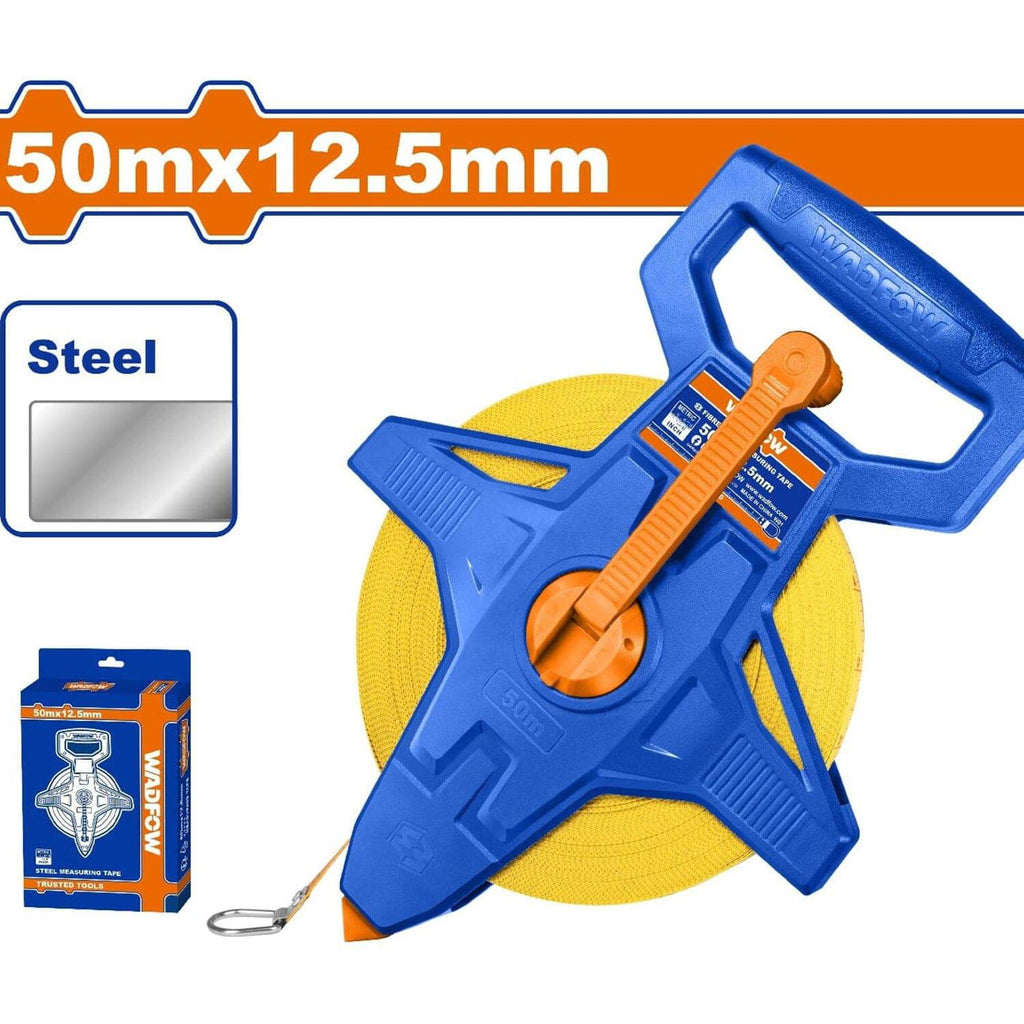 [SKUIMG]WMT3550|WMT3550.jpg|CINTA MÉTRICA DE ACERO (MÉTRICO/PULGADA). 50MX12.5MM. ENGRANAJE RETRÁCTIL. MANGO INTEGRADO.