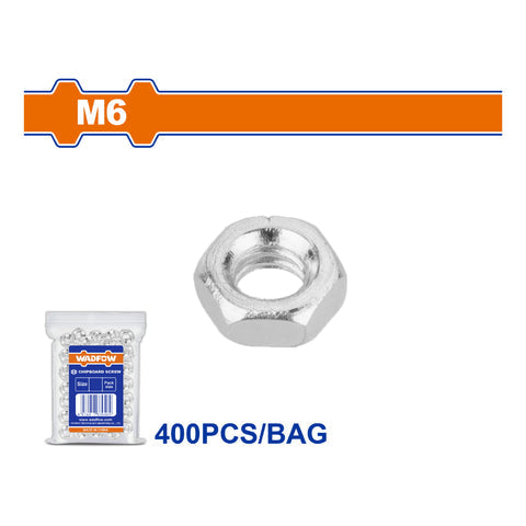 [SKUIMG]WMV1911|WMV1911.jpg|TUERCAS HEXAGONALES ACERO INOXIDABLE. ACABADO GALVANIZADO. PARA BARRAS ROSCADAS.