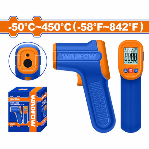 [SKUIMG]WNT6501|WNT6501.jpg|TERMOMETRO INFRARROJO. RANGO DE TEMPERATURA: -50C~450C (-58F~842F) APAGADO AUTOMATICO. NO PARA HUMAN