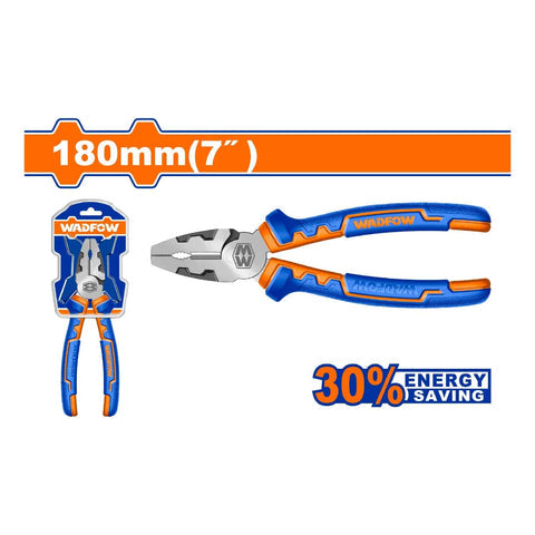 [SKUIMG]WPL1717|ALICATE COMBINADO DE ALTA PALANCA 7" AHORRO DE ENERGIA 30% MANGO COMODO. ACABADO PULIDO.