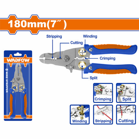 [SKUIMG]WPL5627|PINZA PELACABLES 7" PARA CABLES ELECTRICOS. CORTA CABLES ELECTRICOS