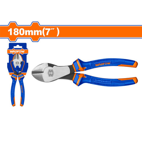ALICATE DE CORTE DIAGONAL 7" /180MM. PULIDO Y ANTIOXIDO. HEAVY-DUTY. PINZA