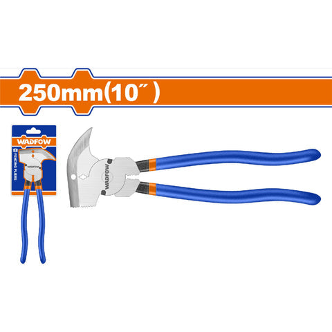 [SKUIMG]WPL9710|WPL9710.jpg|PINZA PARA CERCAS DE PUAS O MALLA 10" ACABADO NEGRO Y PULIDO. MANGO COMODO. ALICATE PARA CERCA. ALAM