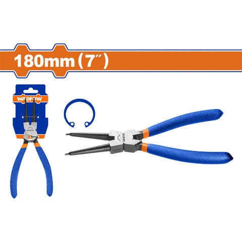 [SKUIMG]WPL9C73|ALICATE PUNTA RECTA 7" INCLUYE ANILLO DE RETENCION INTERNO 1.8MM. ACERO AL CARBONO