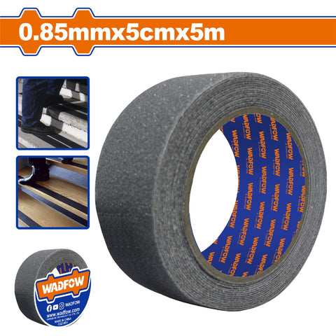 [SKUIMG]WPN3152|CINTA ANTIDESLIZANTE DE SEGURIDAD DE PVC 0.85MM*5CM*5M. FUERTE ADHERENCIA. IDEAL PARA ESCALONES. TAP