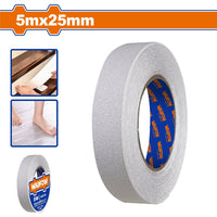 [SKUIMG]WPN3525|CINTA TAPE ANTIDERRAPANTE ANTIDESLIZANTE PEVA 5MX25MM. ESP: 0.72MM. TRANSPARENTE. IDEAL PARA BAÑOS,