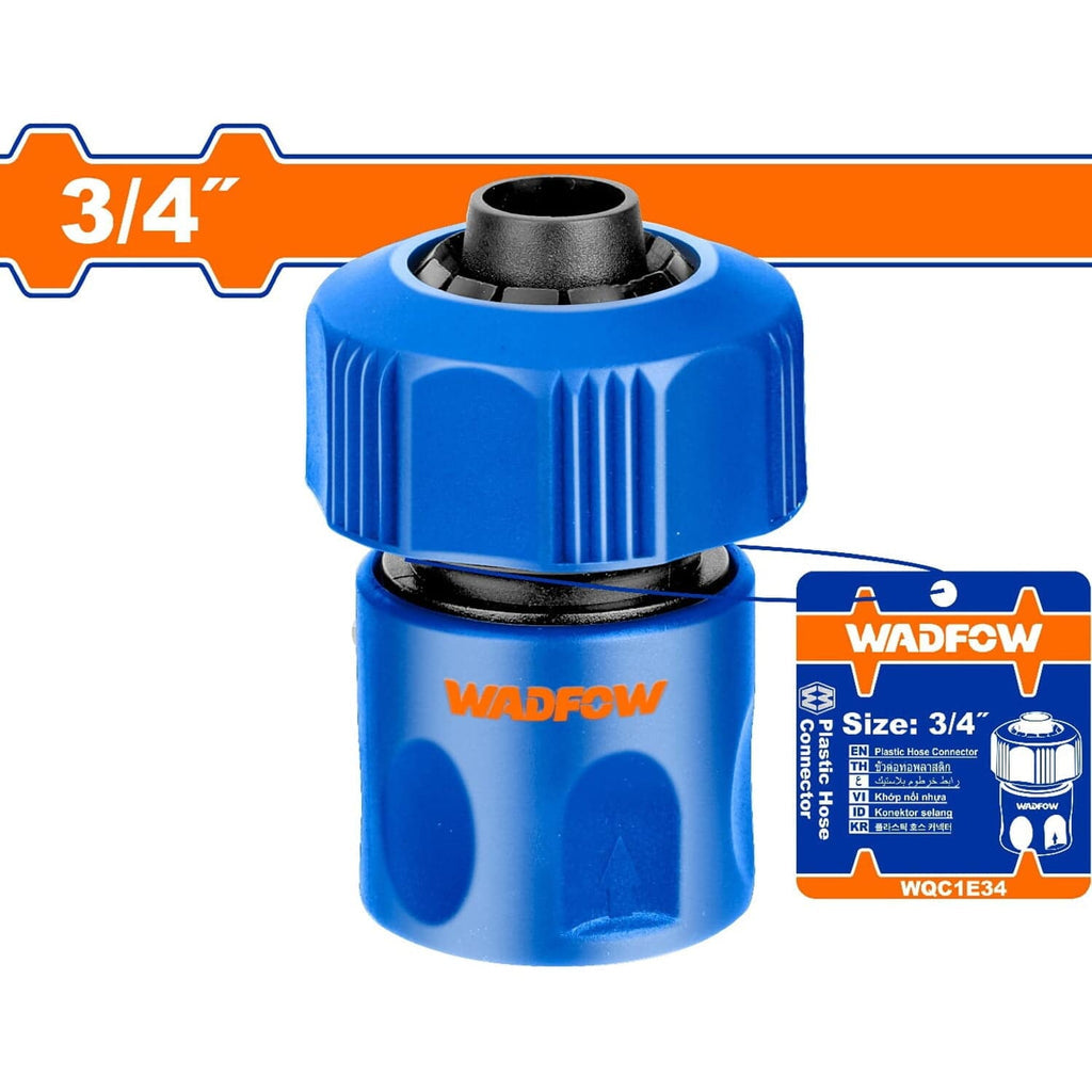 [SKUIMG]WQC1E34|CONECTOR RÁPIDO PARA MANGUERA CON ADAPTADOR DE 3/4"