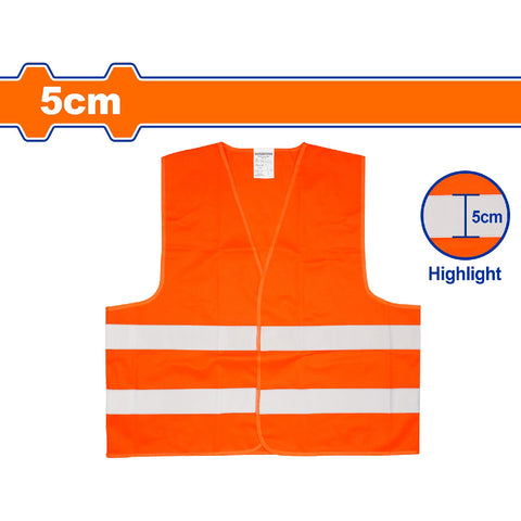 [SKUIMG]WRV2801|WRV2801.jpg|CHALECO REFLECTIVO DE SEGURIDAD NARANJA.
