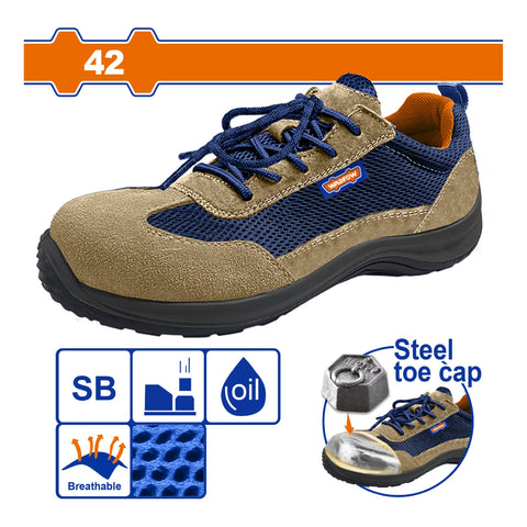 [SKUIMG]WSB2542|WSB2542.jpg|BOTAS DE SEGURIDAD GAMUZA Y TEXTIL CON PUNTA DE ACERO. IDEAL EN TRABAJOS PESADOS.