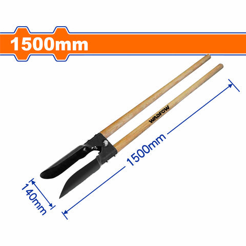 [SKUIMG]WSE8318|WSE8318.jpg|PALA COA EXCAVADORA DE HOYOS CAVADOR DE HOYO. PROPAGACION DE PUNTO:140MM LONGITUD:1500MM CALIBRE:2.2