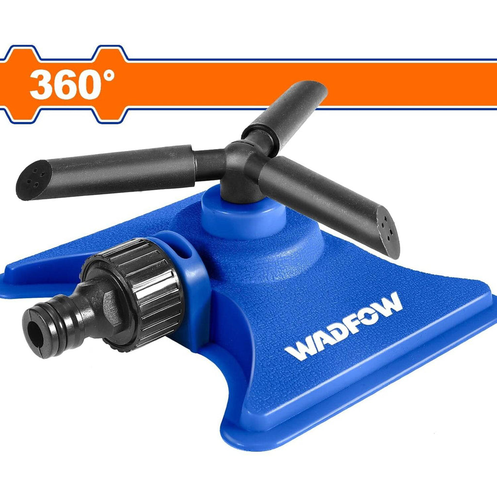 [SKUIMG]WSN1E23|ASPERSOR DE 3 BRAZOS GIRATORIO 360º. CON ADAPTADOR DE HERRAMIENTAS DE 3/4". BASE DE PLÁSTICO. PARA R