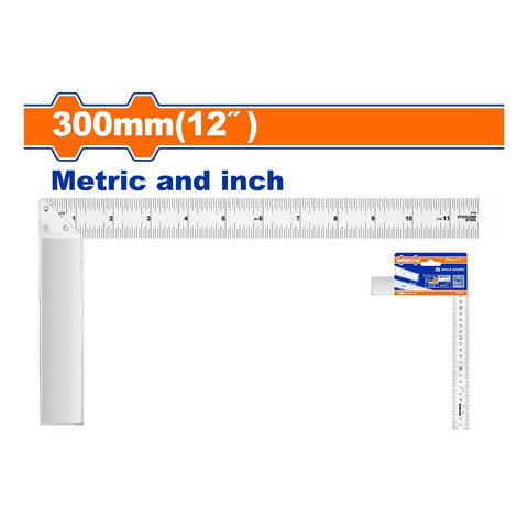 [SKUIMG]WSR2930|WSR2930.jpg|ESCUADRA ANGULO RECTO 90o DE 12" ACERO INOXIDABLE PARA EBANISTA. ANGULO CUADRADO.