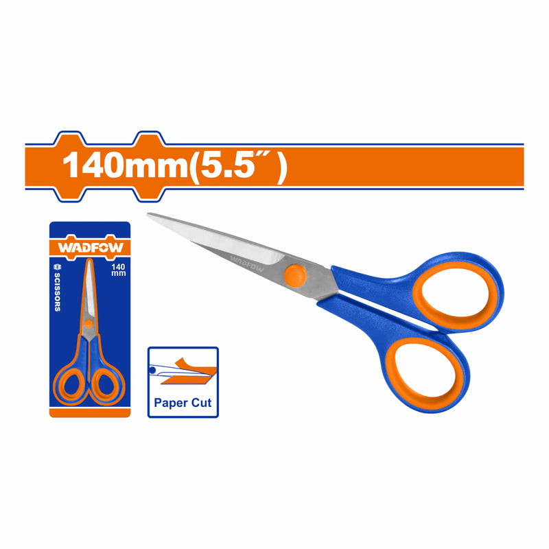 [SKUIMG]WSX2655|TIJERA DE ACERO INOXIDABLE. 140 MM. ACERO INOXIDABLE. ESPESOR: 2MM