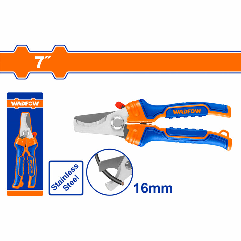 [SKUIMG]WSX8604|CORTADOR DE CABLE RESISTENTE 7" ACERO INOXIDABLE. CORTE MAX: 16MM DISE