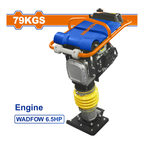 [SKUIMG]WTA1A80|WTA1A80.jpg|APISONADORA BAILARINA COMPACTADORA SAPO A GASOLINA MOTOR 4.8KW (6.5HP) 79 KG.