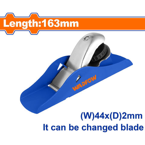 [SKUIMG]WTB1101|WTB1101.jpg|CEPILLO DE MADERA DE ACERO. LONGITUD: 163MM.