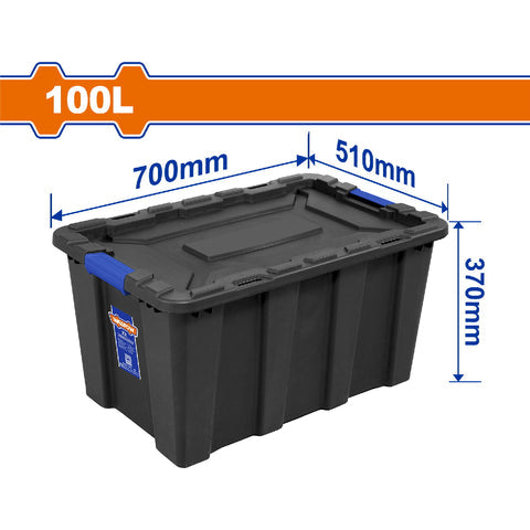 [SKUIMG]WTB331B|CAJA PLASTICA CONTENEDOR DE ALMACENAMIENTO