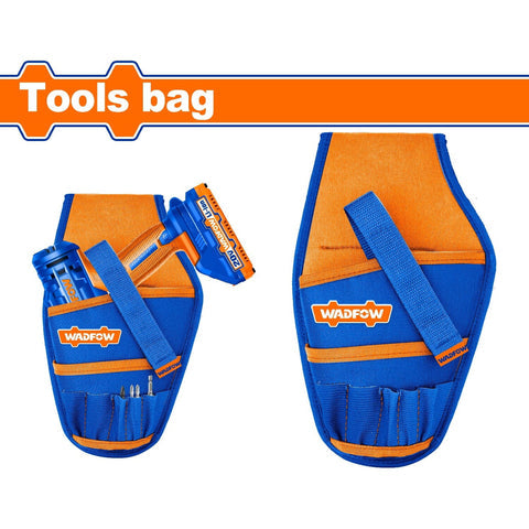 [SKUIMG]WTG2105|BOLSA PARA HERRAMIENTAS PARA CINTURÓN 250X150MM. CARGA: 8KG. 3 BOLSILLOS. COMPATIBLE CON: WTG1100.