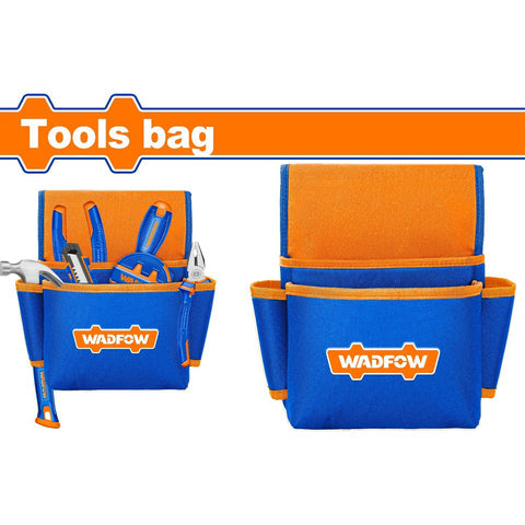 [SKUIMG]WTG2106|WTG2106.jpg|BOLSA PARA HERRAMIENTAS PARA CINTURÓN 280X275MM CARGA:10KG. CON BOLSILLOS. COMPATIBLE CON: WTG1100