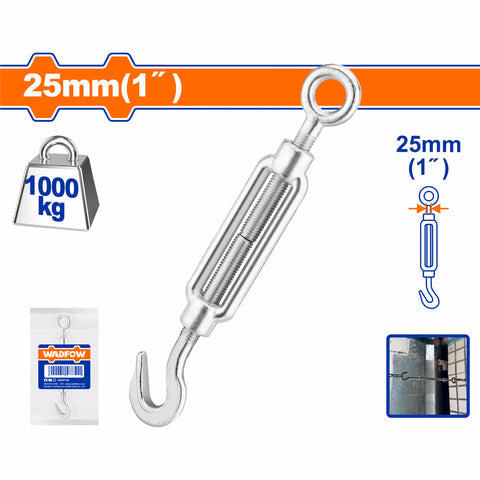 [SKUIMG]WTHE1325|TENSORES DE CABLE ACERO ZINC. GANCHO-ARGOLLA. ACERO AL CARBONO GALVANIZADO. GANCHO Y OJO DE TENSOR.