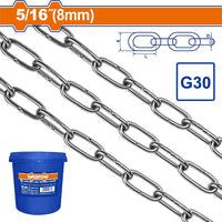 [SKUIMG]WTLT1B08|CADENA SOLDADA GRADO 30 5/16" LONGITUD:21M