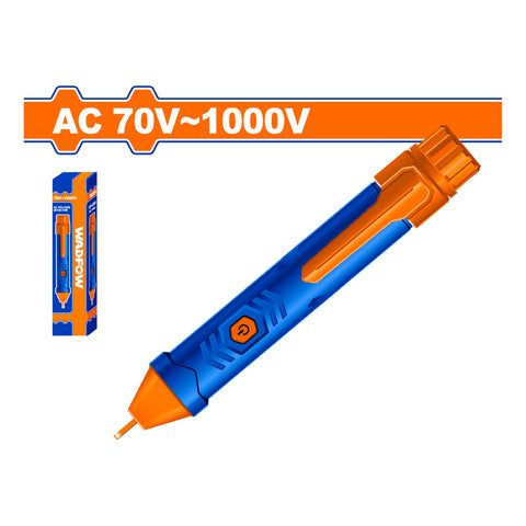 [SKUIMG]WTP3503|WTP3503.jpg|VOLTIMETRO DETECTOR DE VOLTAJE CA SIN CONTACTO 70~1000V. APAGADO AUTOMATICO. LED BLANCO.
