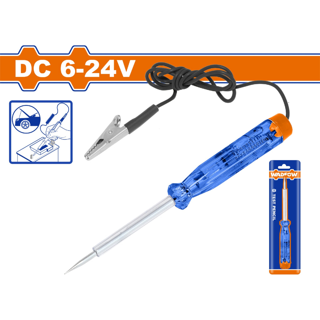 [SKUIMG]WTP414501|PROBADOR DE VOLTAJE AUTOMOTRIZ DE 6-24V. PANTALLA DIGITAL. LONG. MAX. 0.7M. DIAMETRO: 3MM.