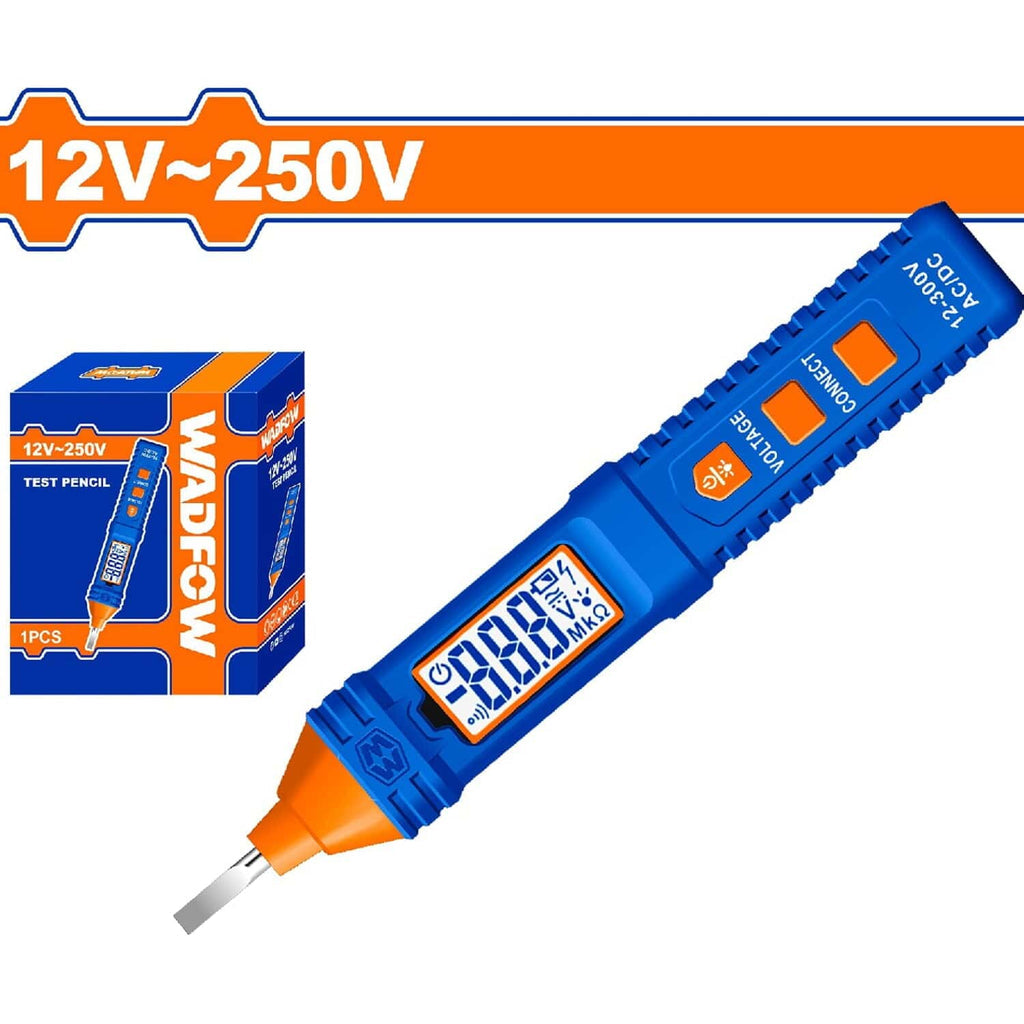 [SKUIMG]WTP4501|WTP4501.jpg|MEDIDOR PROBADOR DE VOLTAJE DE LÁPIZ. 12V-250V. VOLTAJE DE PRUEBA: CA 12-300V.
